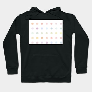 Pastel Watercolor Dots Hoodie